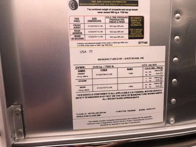 2026 Airstream 27FBT Base